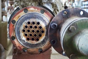 damaged exchanger